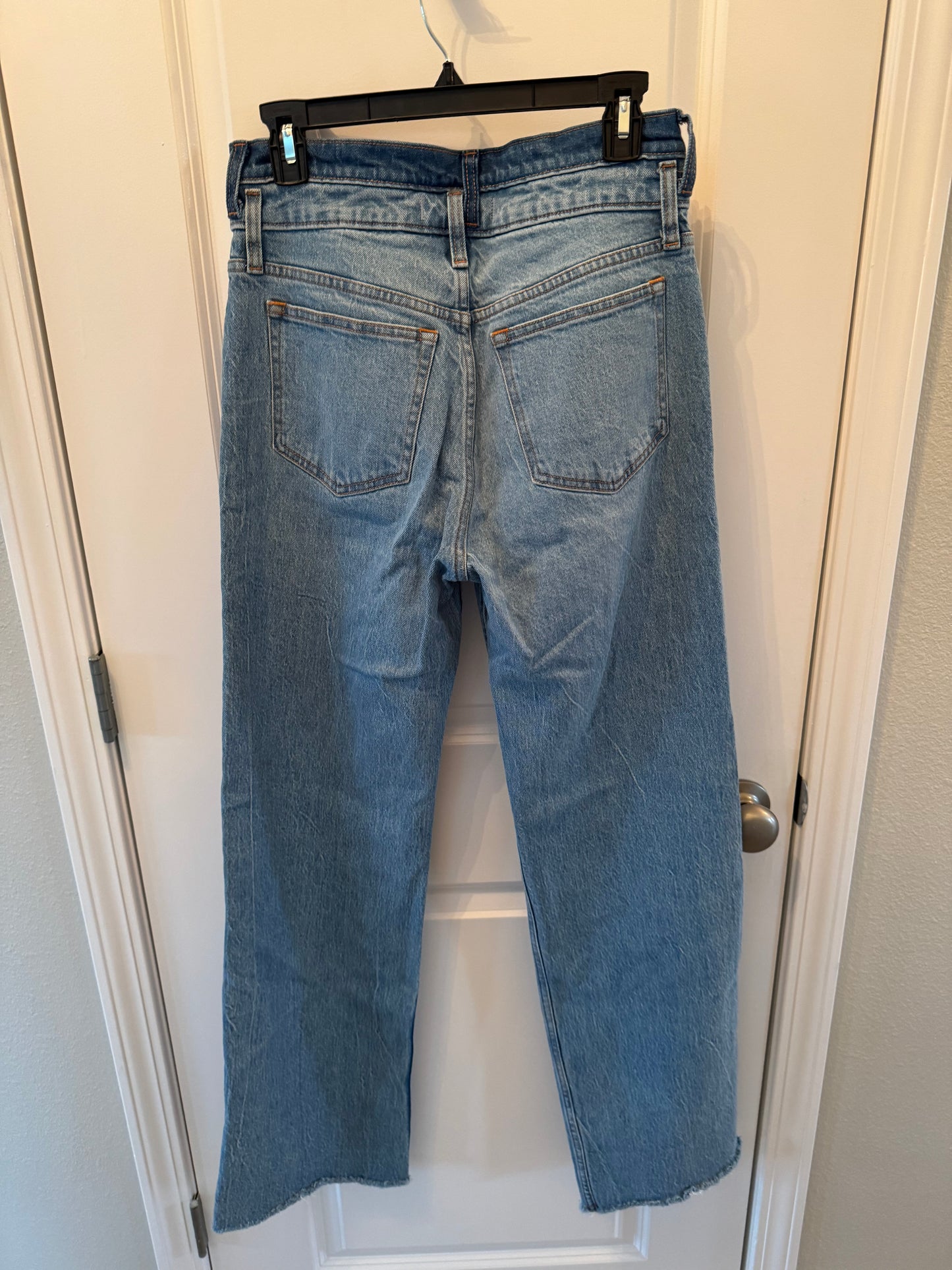 Abercrombie & Fitch The 90s Relaxed Jeans Women’s 4 Long Mid Wash