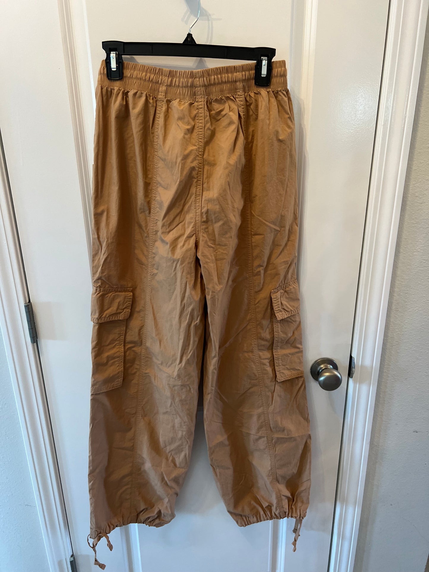 Aerie Drawstring Cargo Joggers Women’s Size XS Tan NWT