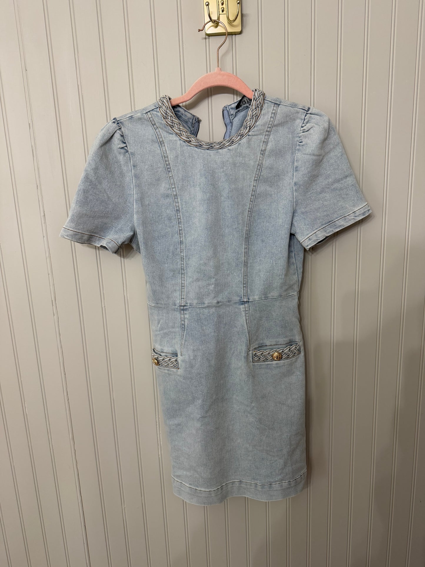 Fate Denim Mini Dress Women’s XS NWT