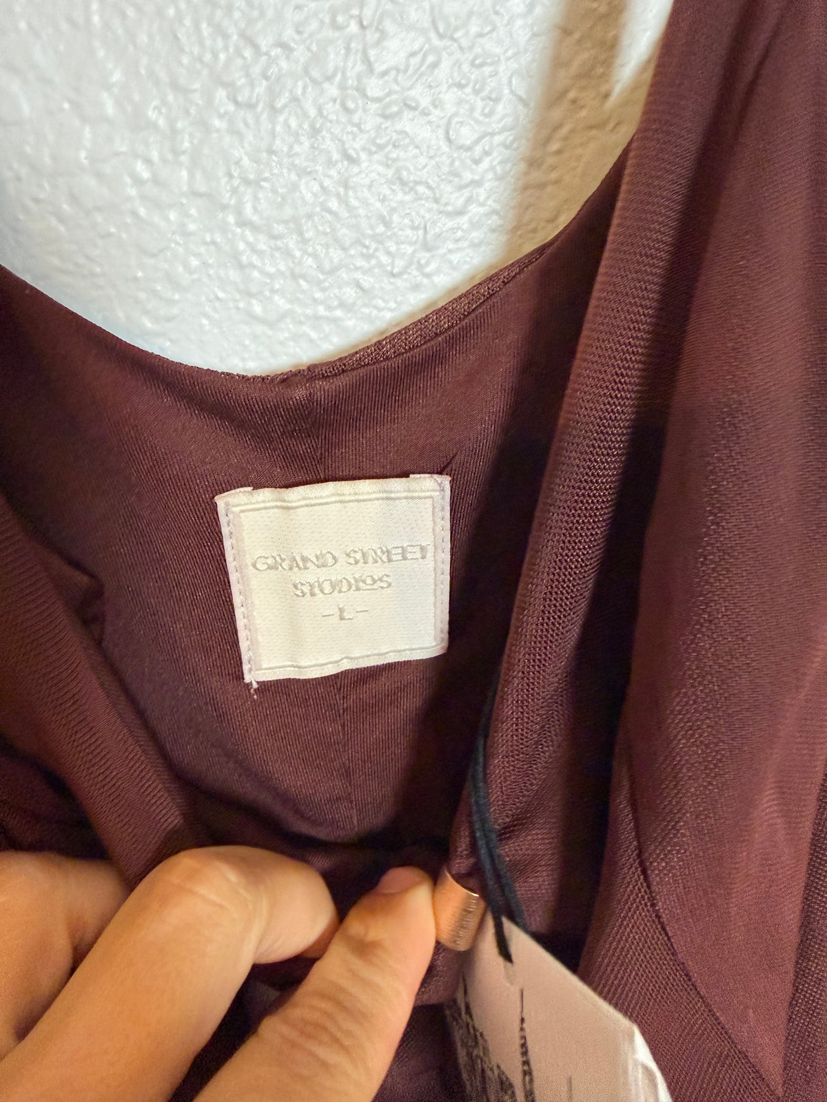 Brown Dress Size Large (fits smaller more like a medium)