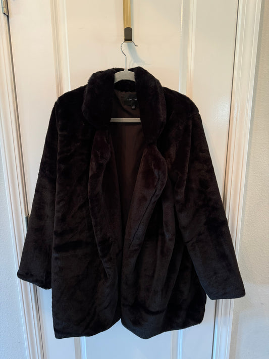 Love Tree Black Coat Size Large