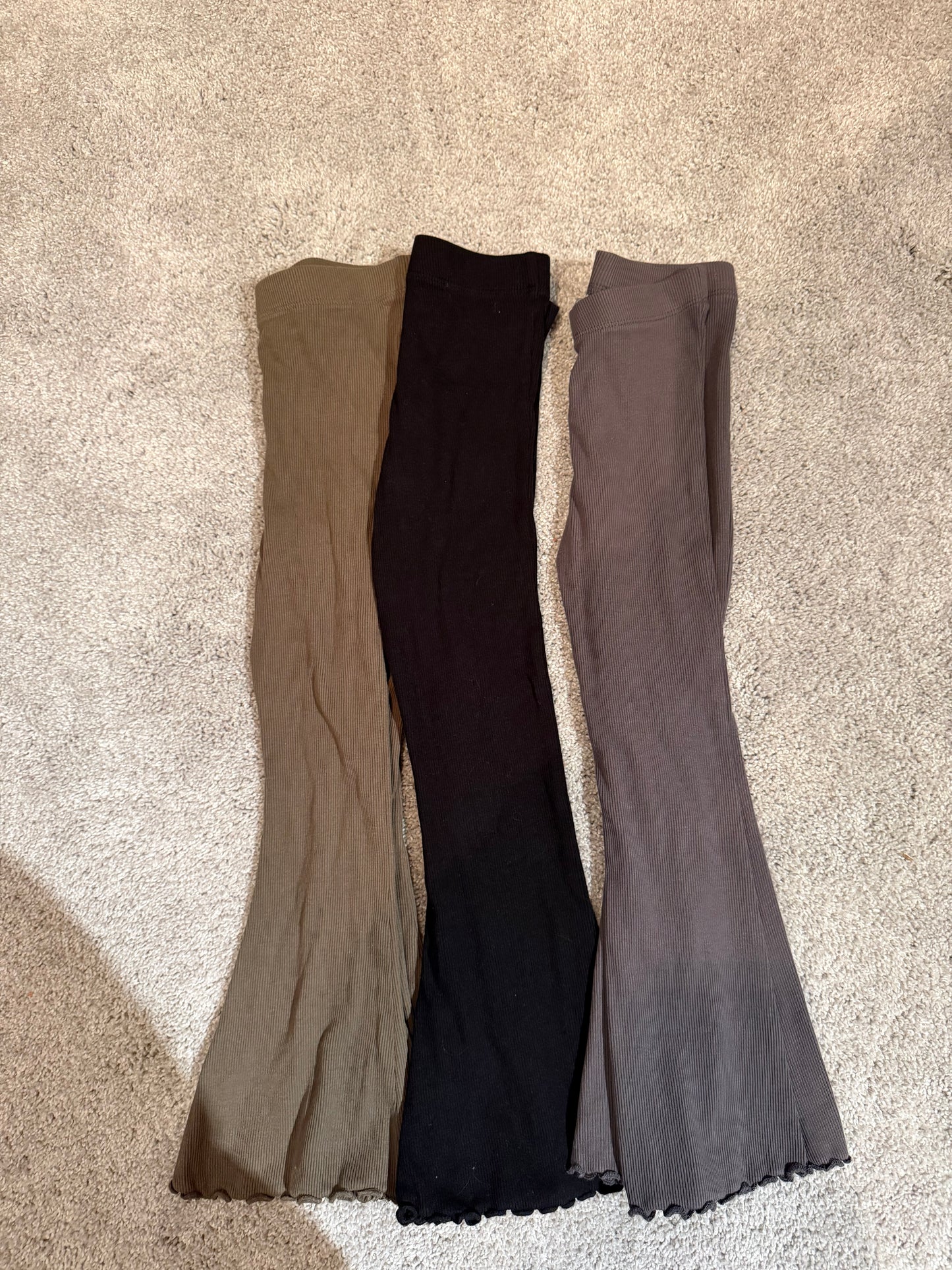 Bundle of 3 Flare Pants Girl’s Size 4 Years