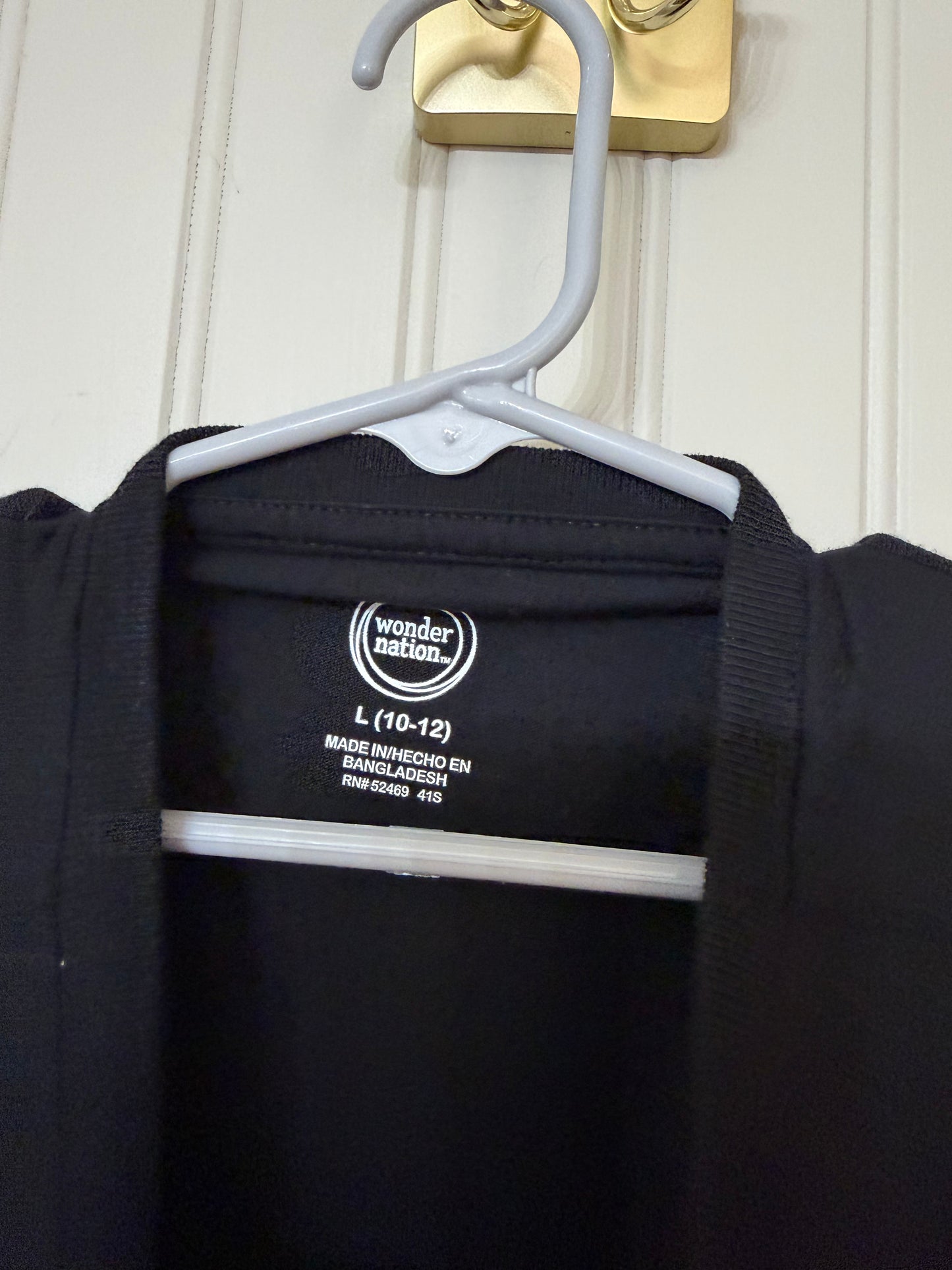 Knit Henley Youth Size Large