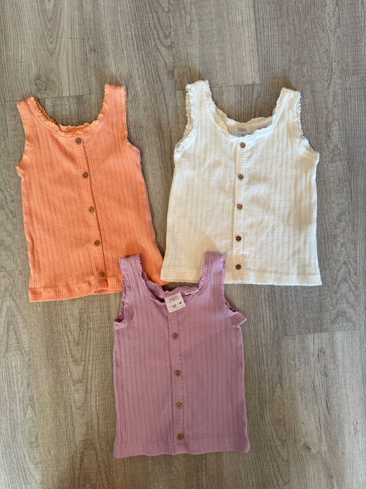 Zara Tank Bundle Size 2/3 years