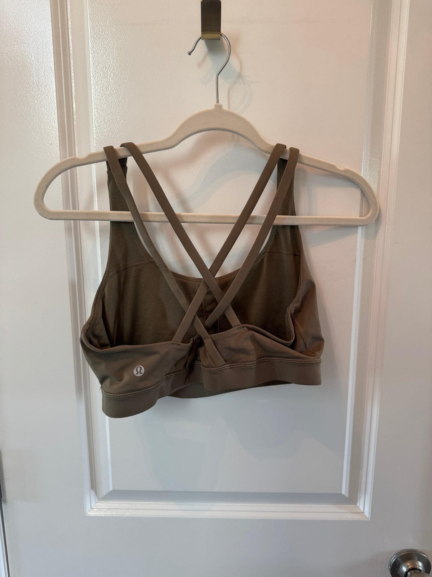 Lululemon Sports Bra Size 10 Olive