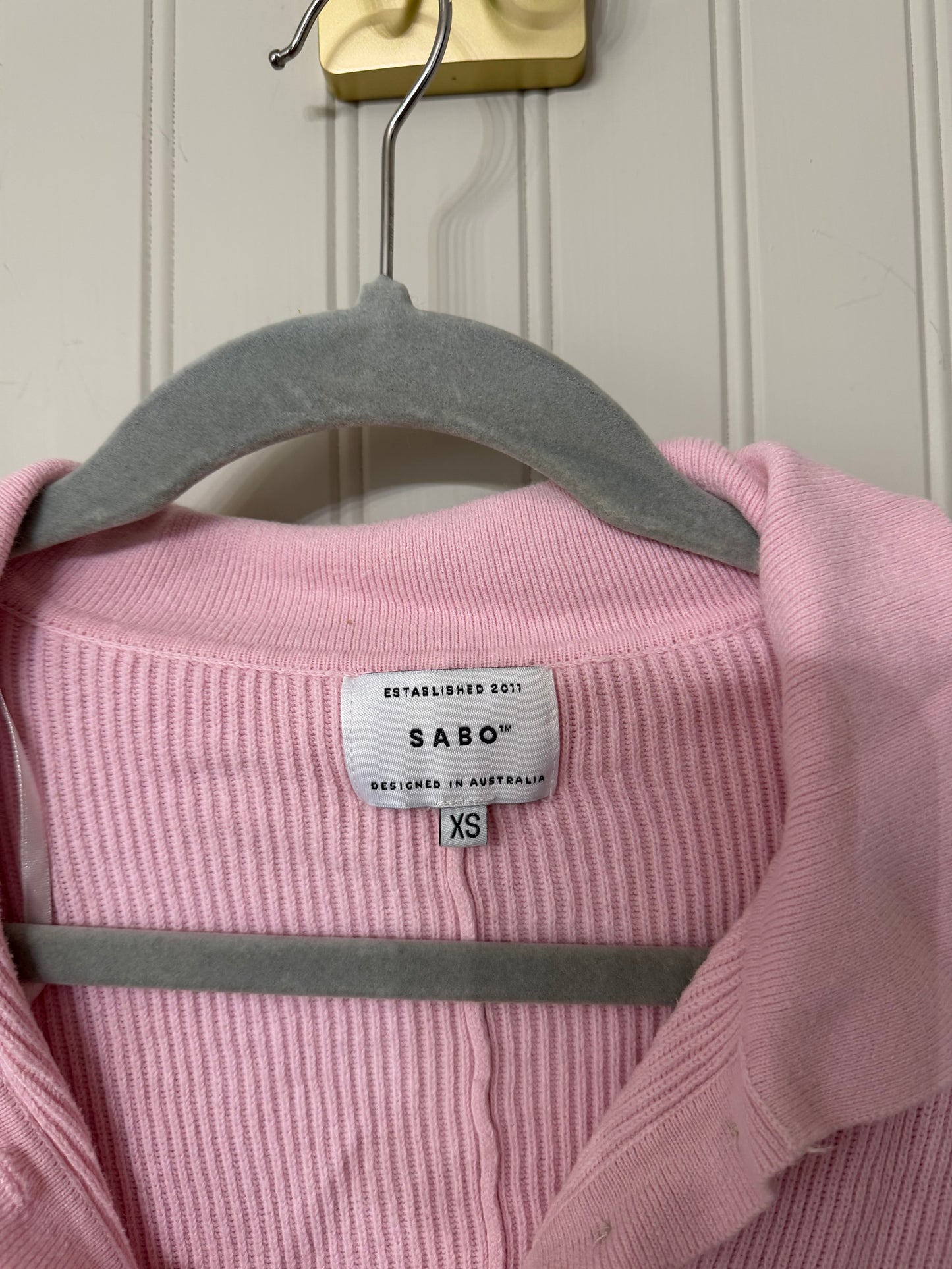 Sabo Sweater Knit Romper Women’s XS Pink