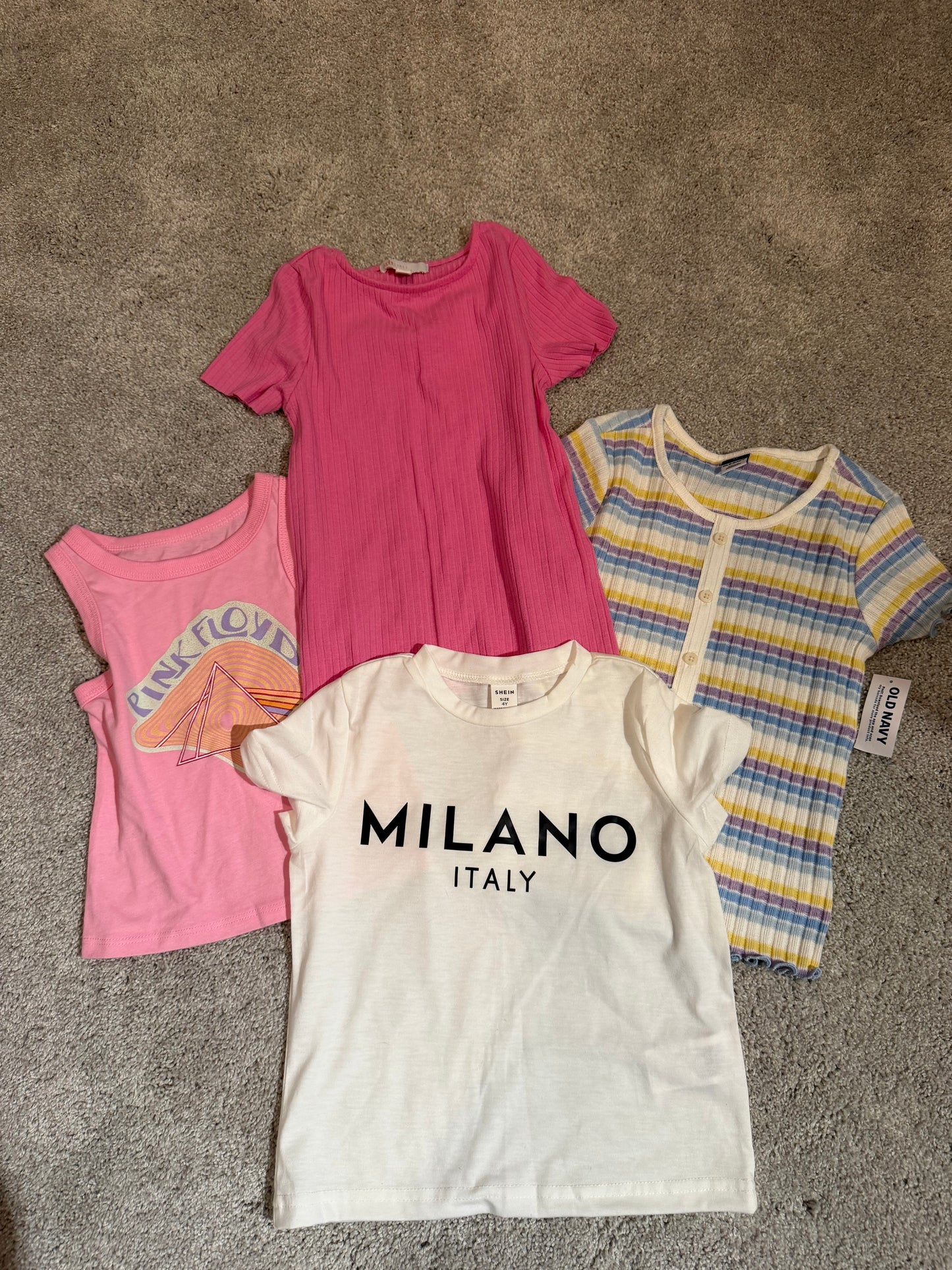 Toddler Tee Bundle Size 4T
