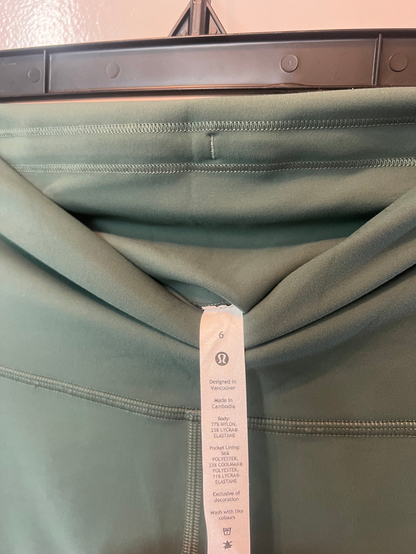 Lululemon Leggings Women’s Size 6 (Small) Green
