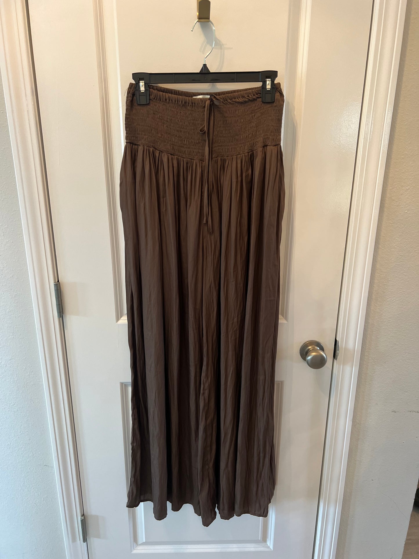 The Post Bohemian Wide Leg Pants Women’s Size Small Brown