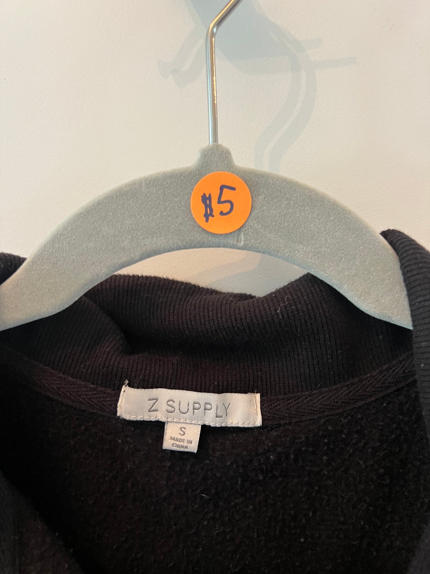 Z Supply Pullover Women’s Size Small Black