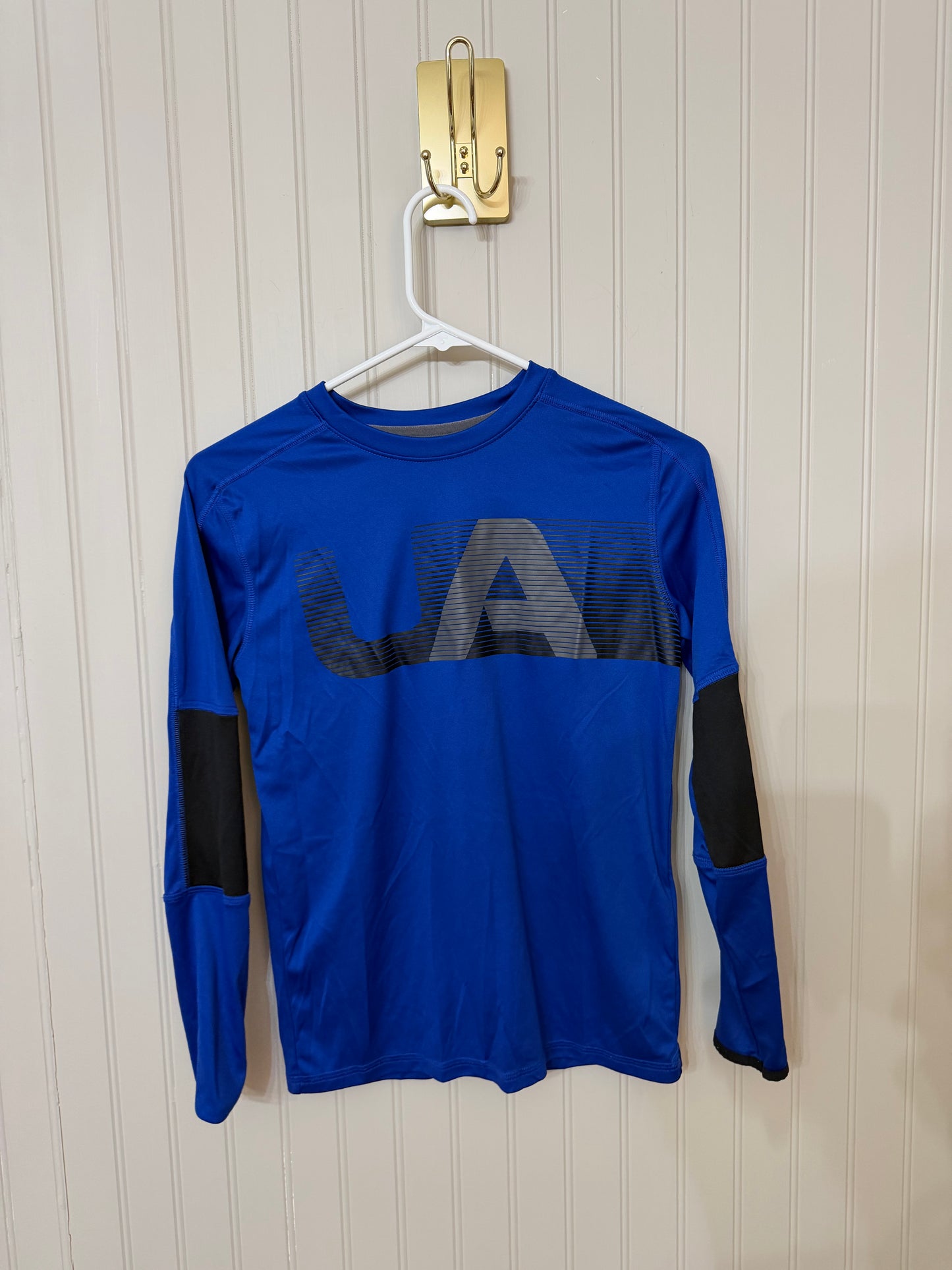Under Armour Long Sleeve Shirt Youth Size Large Blue