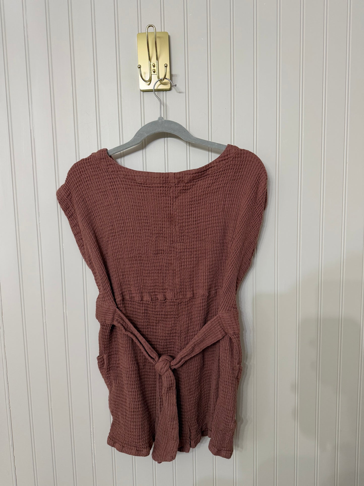 Free People Pull Me In Romper Women’s XS Brown