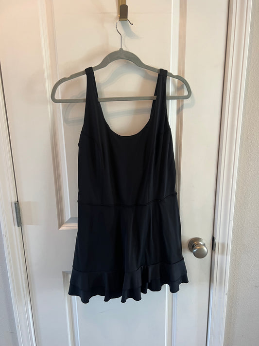JoyLab Athletic Sleeveless Dress w Built In Shorts Women’s Size Large 12-14 Black