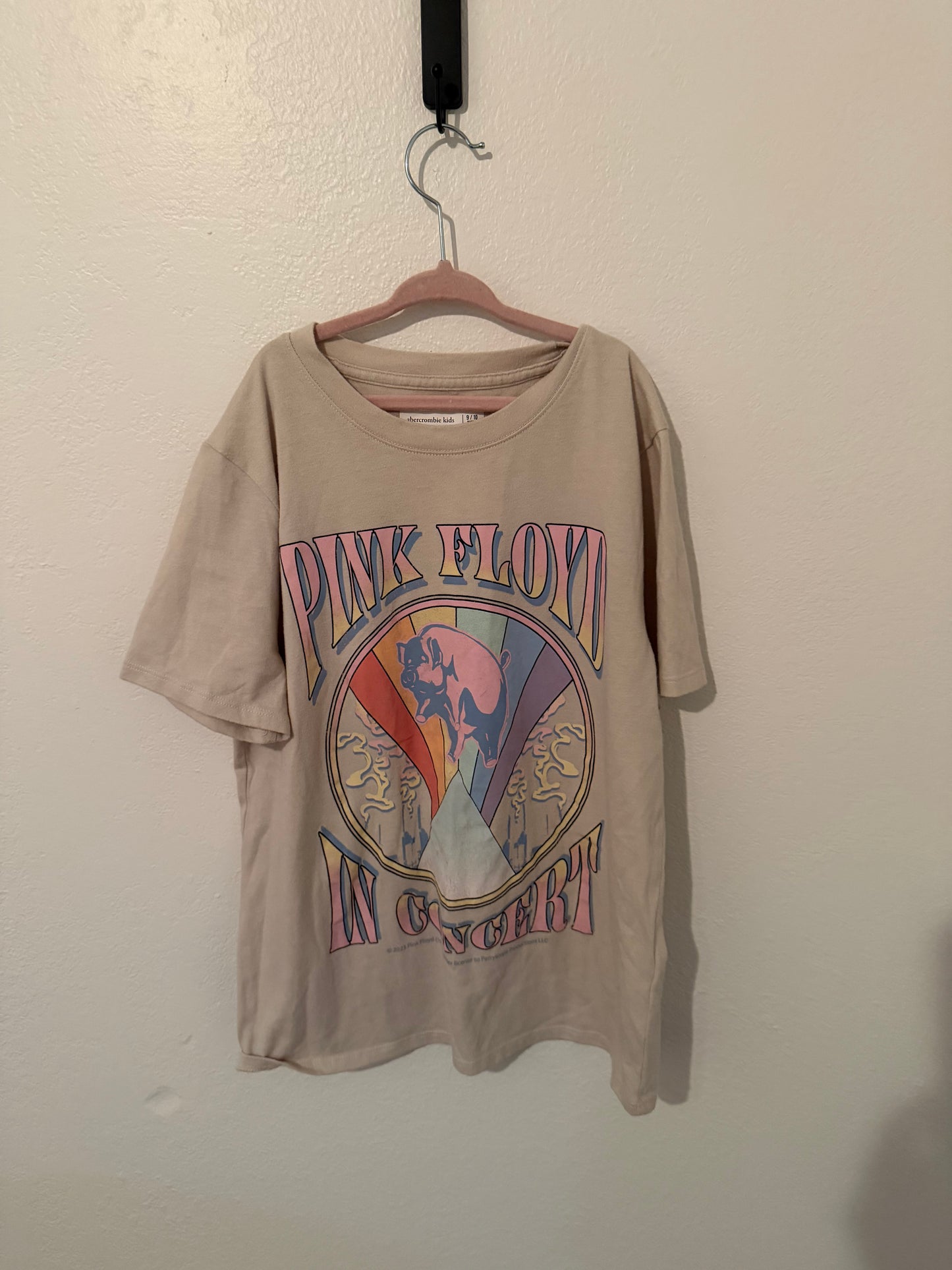 Abercrombie Pink Floyd Tee Size 9-10 years