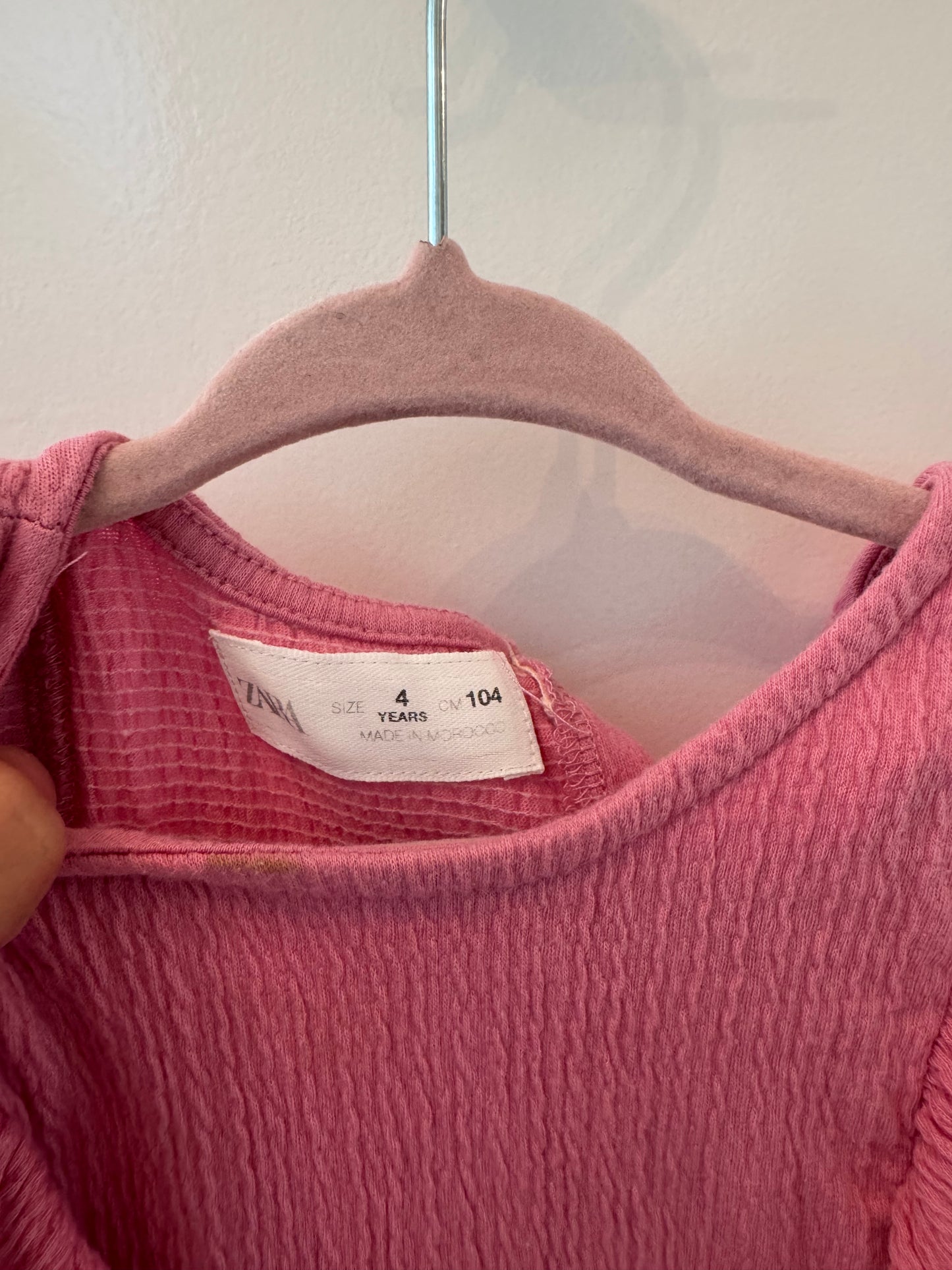 Zara Toddler Dress Size 4 Years