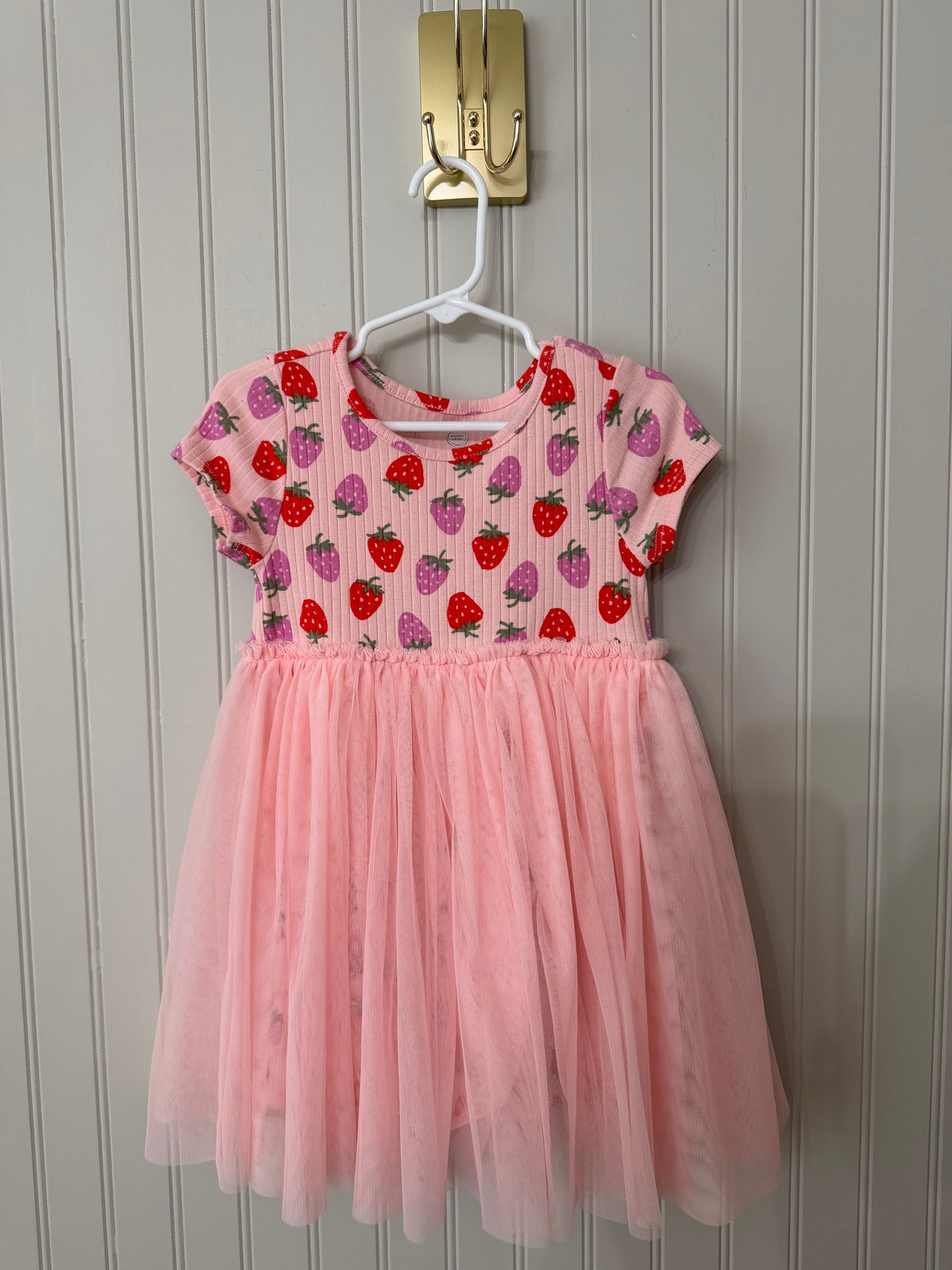 Wonder Nation Strawberry Dress 4Y