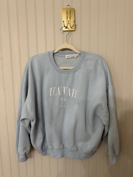 Petal & Pup Hawaii Sweatshirt Women’s Size 4 Blue