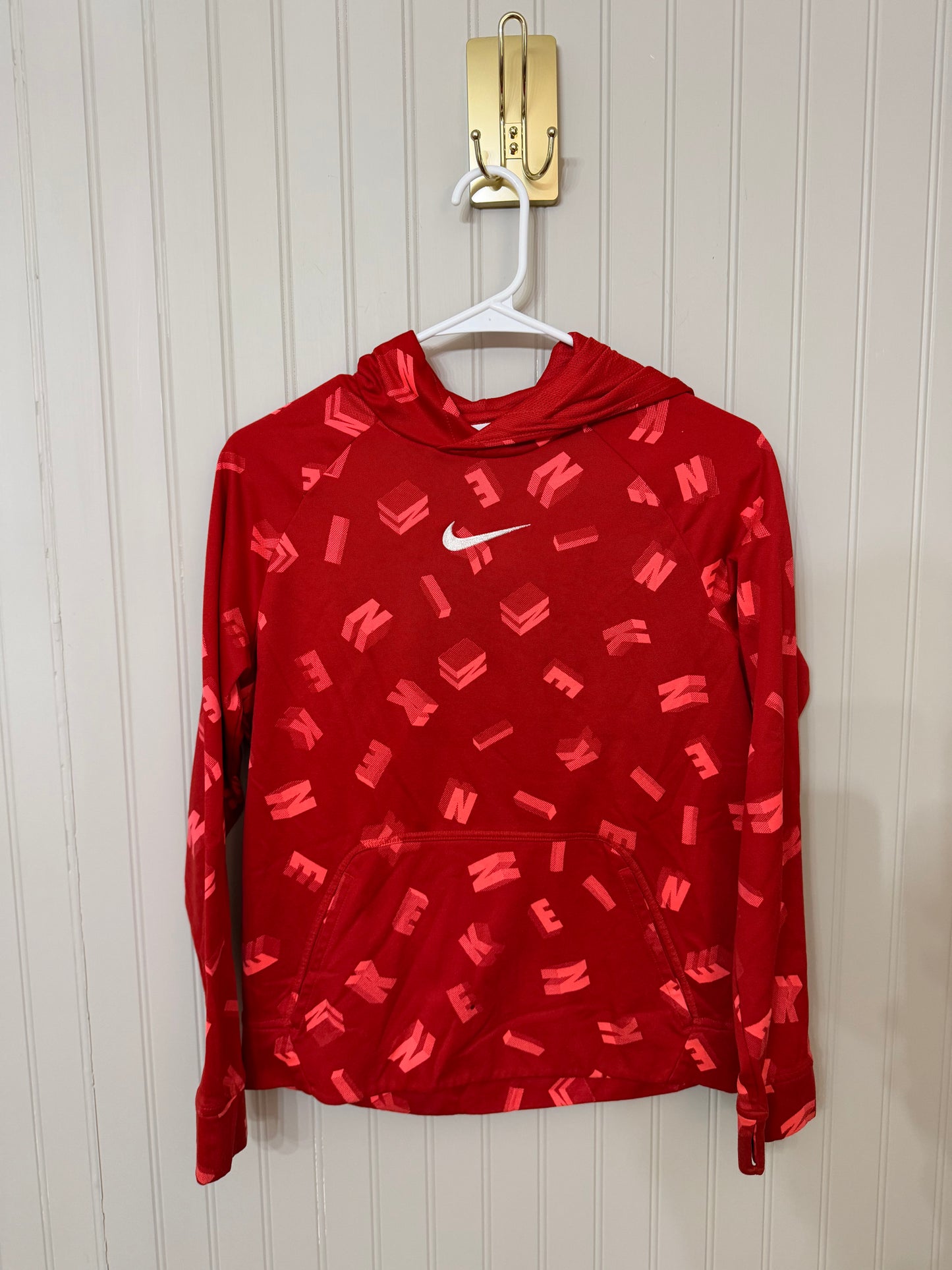Nike Hoodie Youth Size XL Red