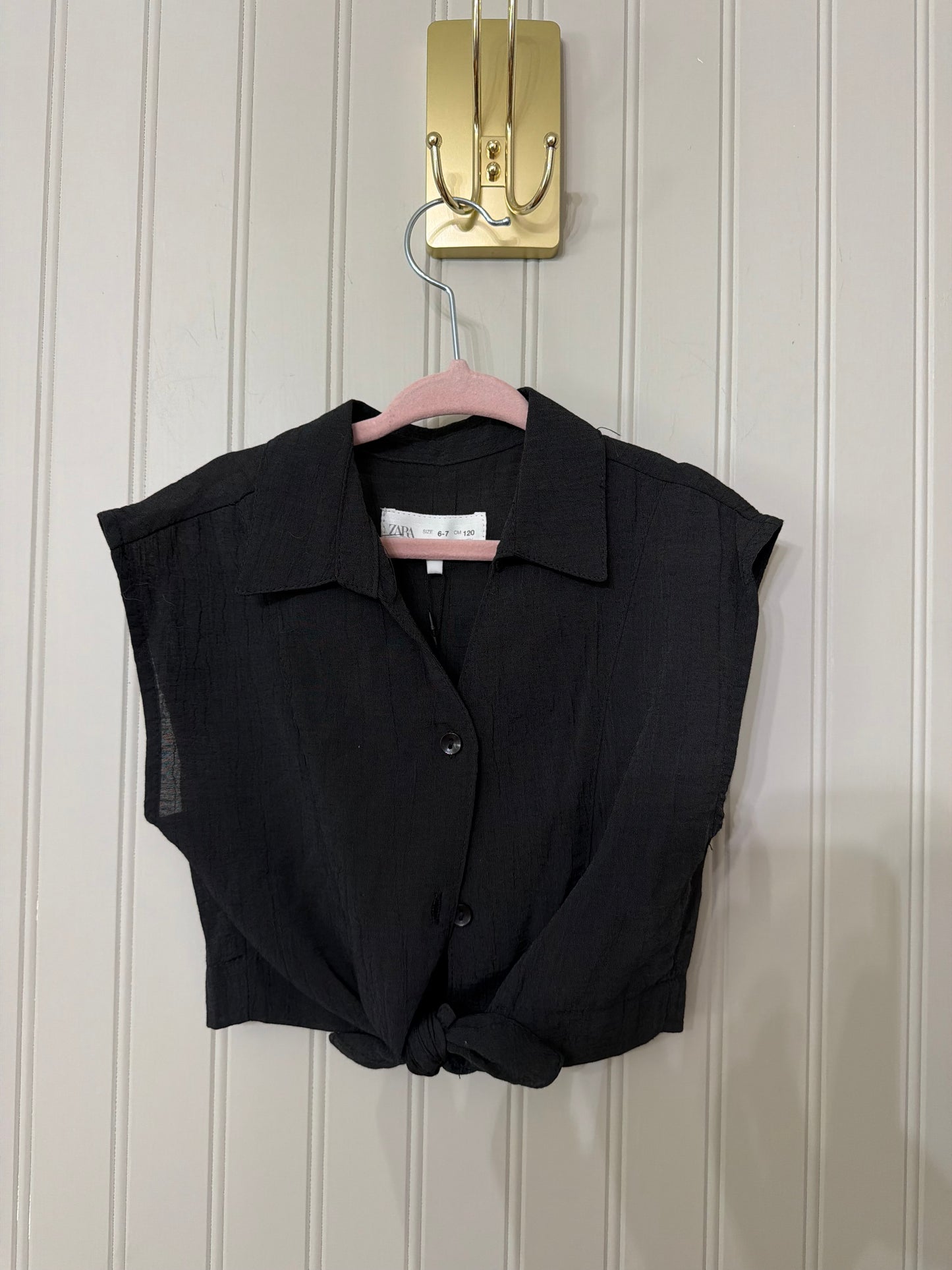 Zara Top Girl’s Size 6-7 NWT