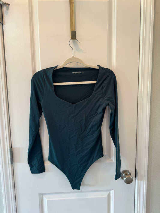 Abercrombie & Fitch Bodysuit Women’s Small Dark Green