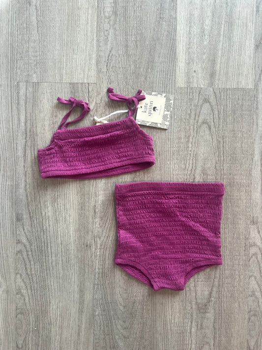 Kate Quinn Matching Set Baby Girl Size 12-18M Magenta