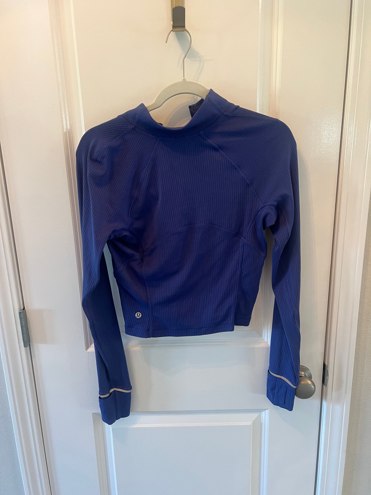 Lululemon Ribbed Half Zip Women’s Size 8 (Medium) Purple