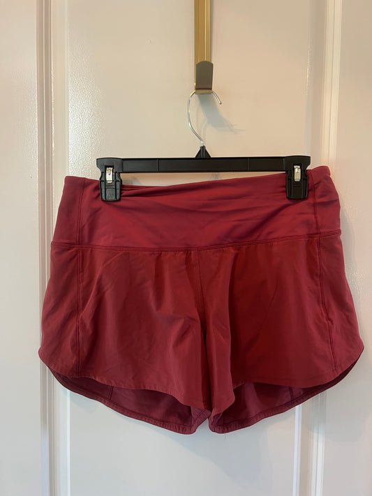 Lululemon Active Shorts Women’s Size 8 (Medium) Deep Red