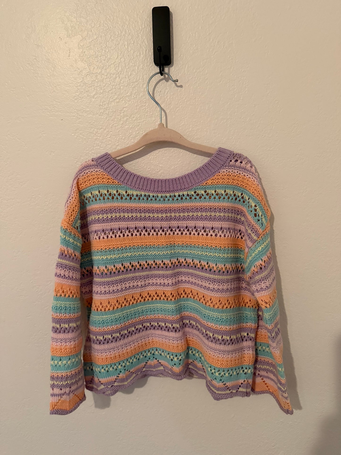 Jumping Beans Pointelle Sweater Girl’s Size 5