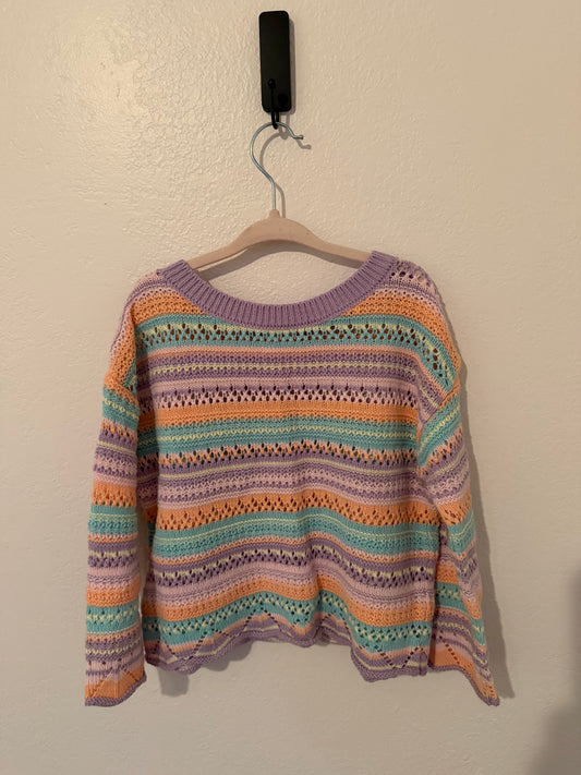 Jumping Beans Pointelle Sweater Girl’s Size 5