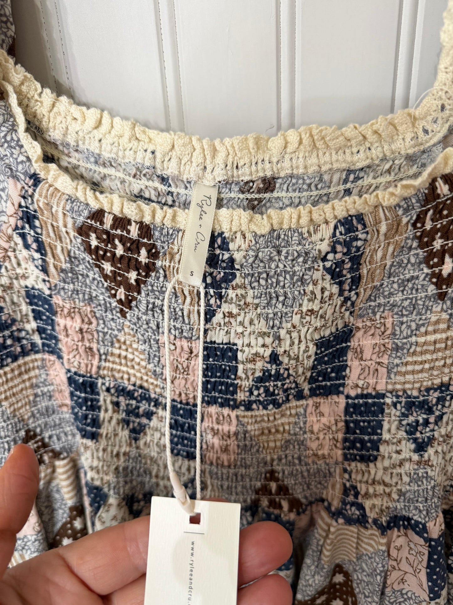 Rylee + Cru Midi Dress Women’s Small NWT