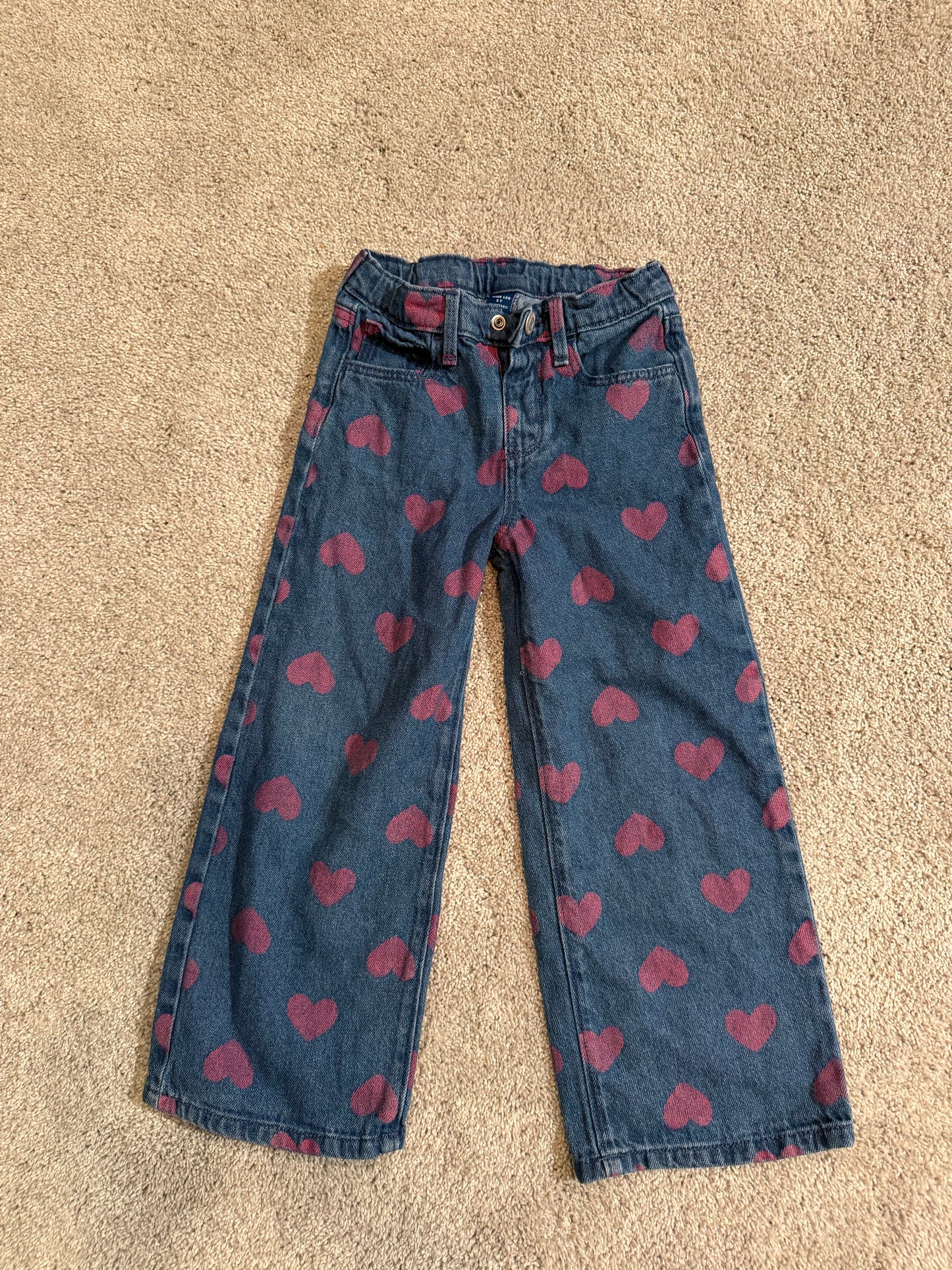 Old Navy Heart Jeans Size 5