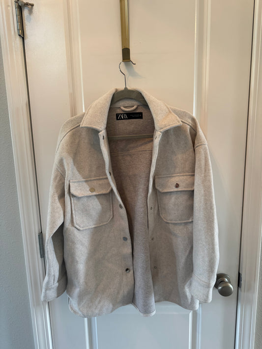 Zara Shacket Women’s XS