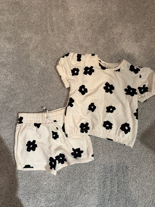 Jessica Simpson Floral Set Size 4T