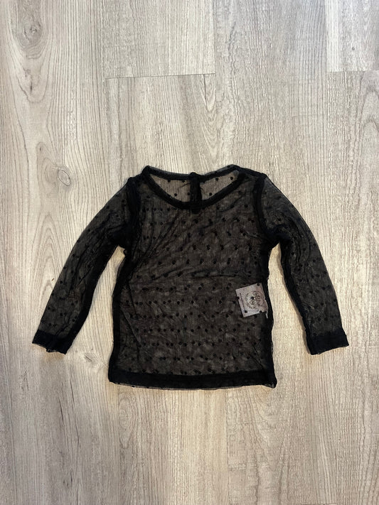 Baby Girl Top Size 18M Black