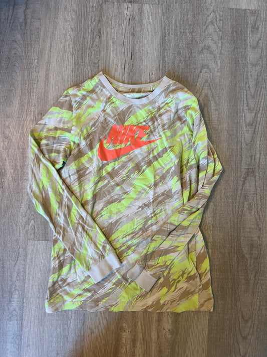 Nike Long Sleeve Shirt Youth Boy’s Size Large Gray