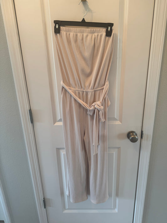 Vici Jumpsuit Women’s Large Cream