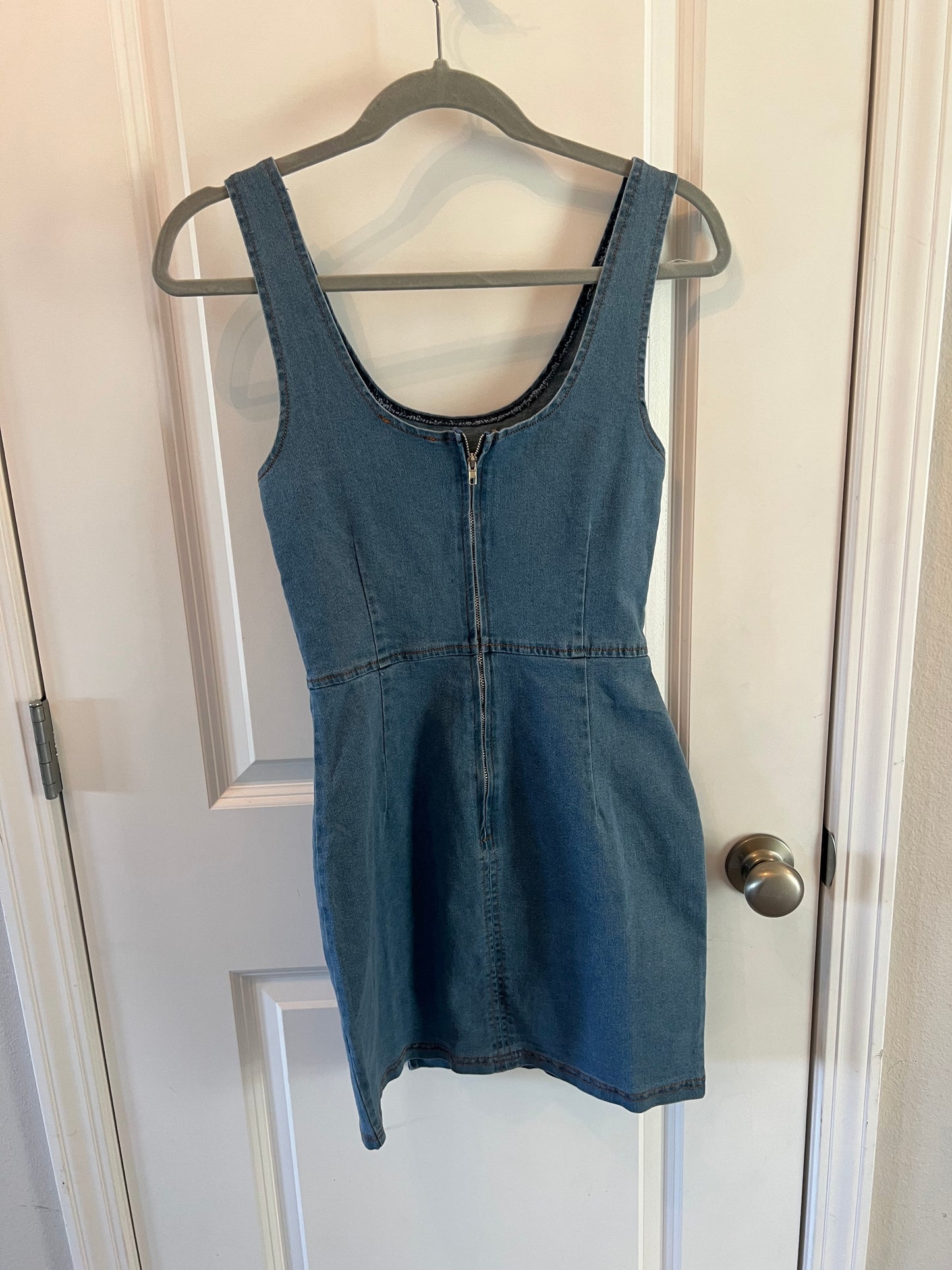 Vici Denim Dress Size Small (has stretch)