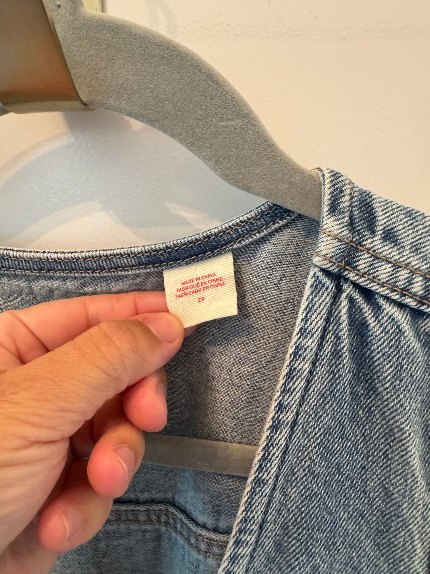 Levi’s Denim Jumpsuit Women’s Size 29/8