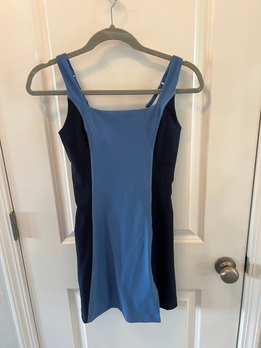 Abercrombie YPB Colorblock Active Dress Women’s Size Small Blue