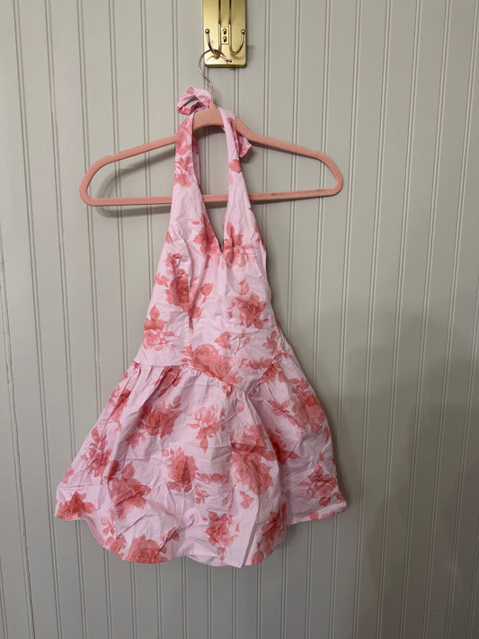 Wild Fable Floral Dress Jr XXS Pink