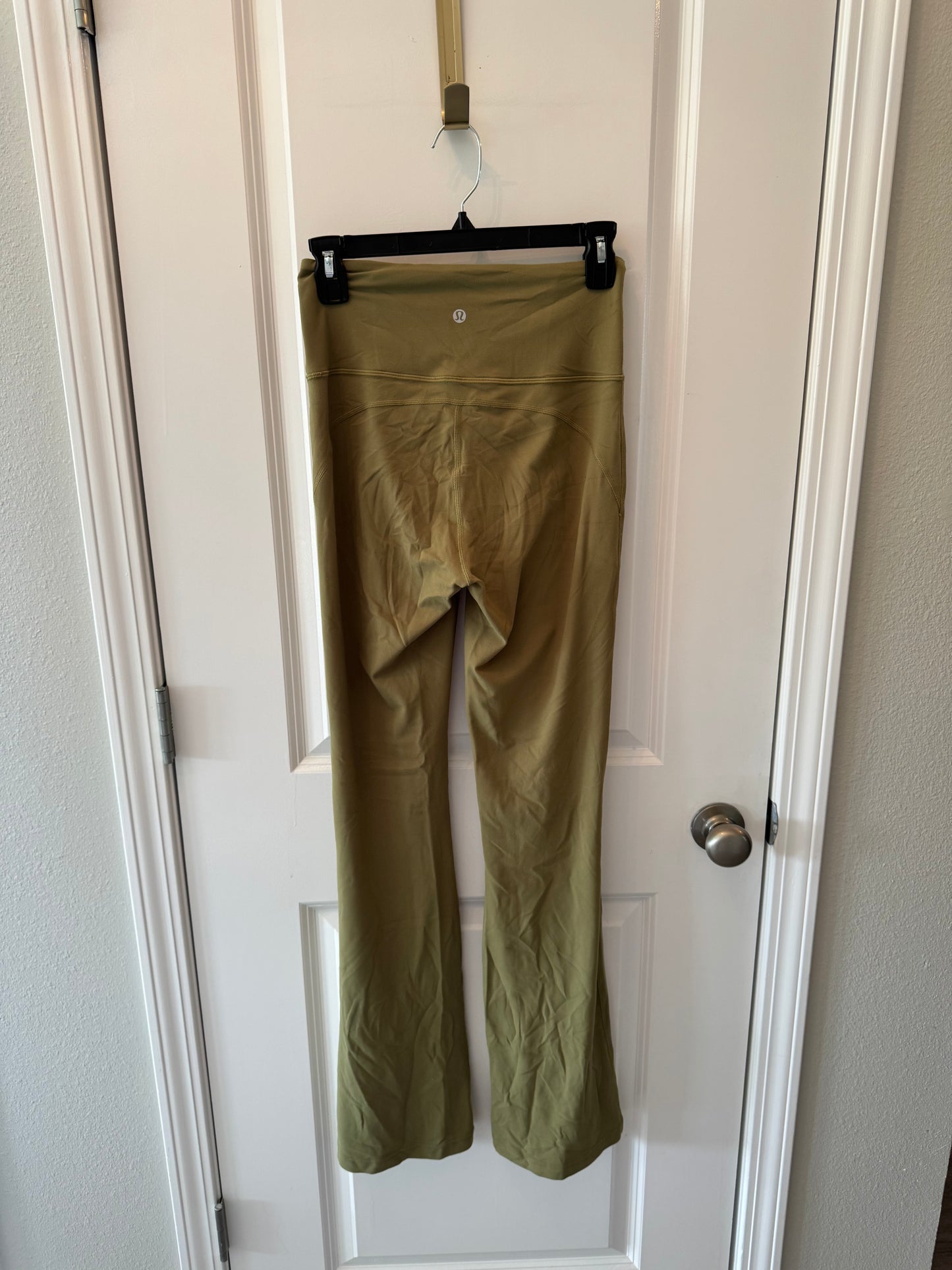 Lululemon Mini Flare Leggings Women’s Size 6 Olive Green