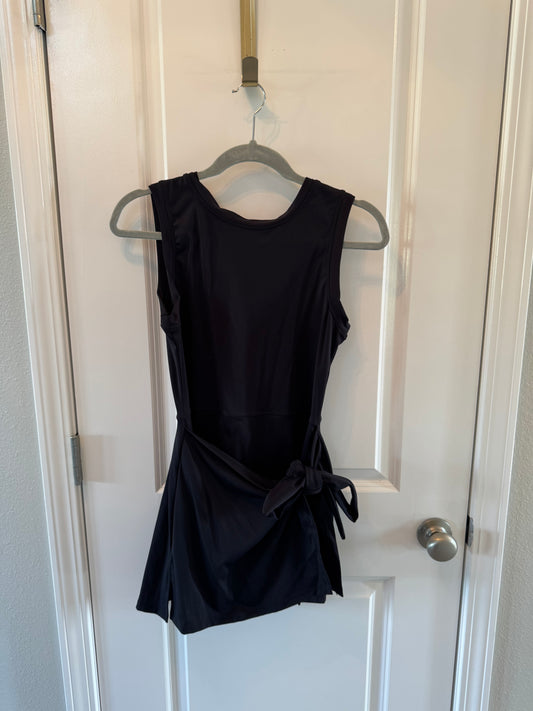 Active Dress w Built In Shorts Women’s Large Black