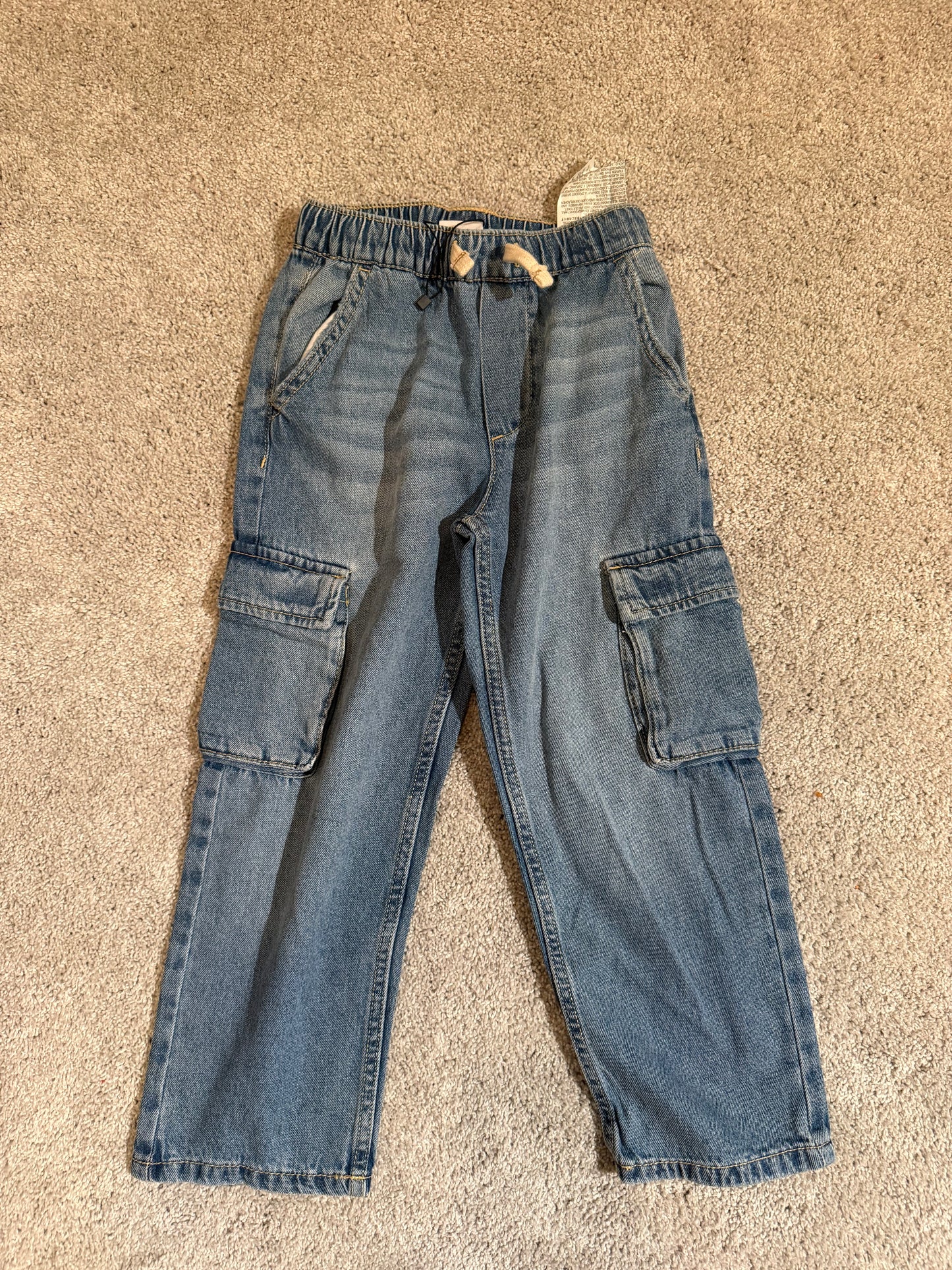 Zara Cargo Jeans Girl’s Size 6