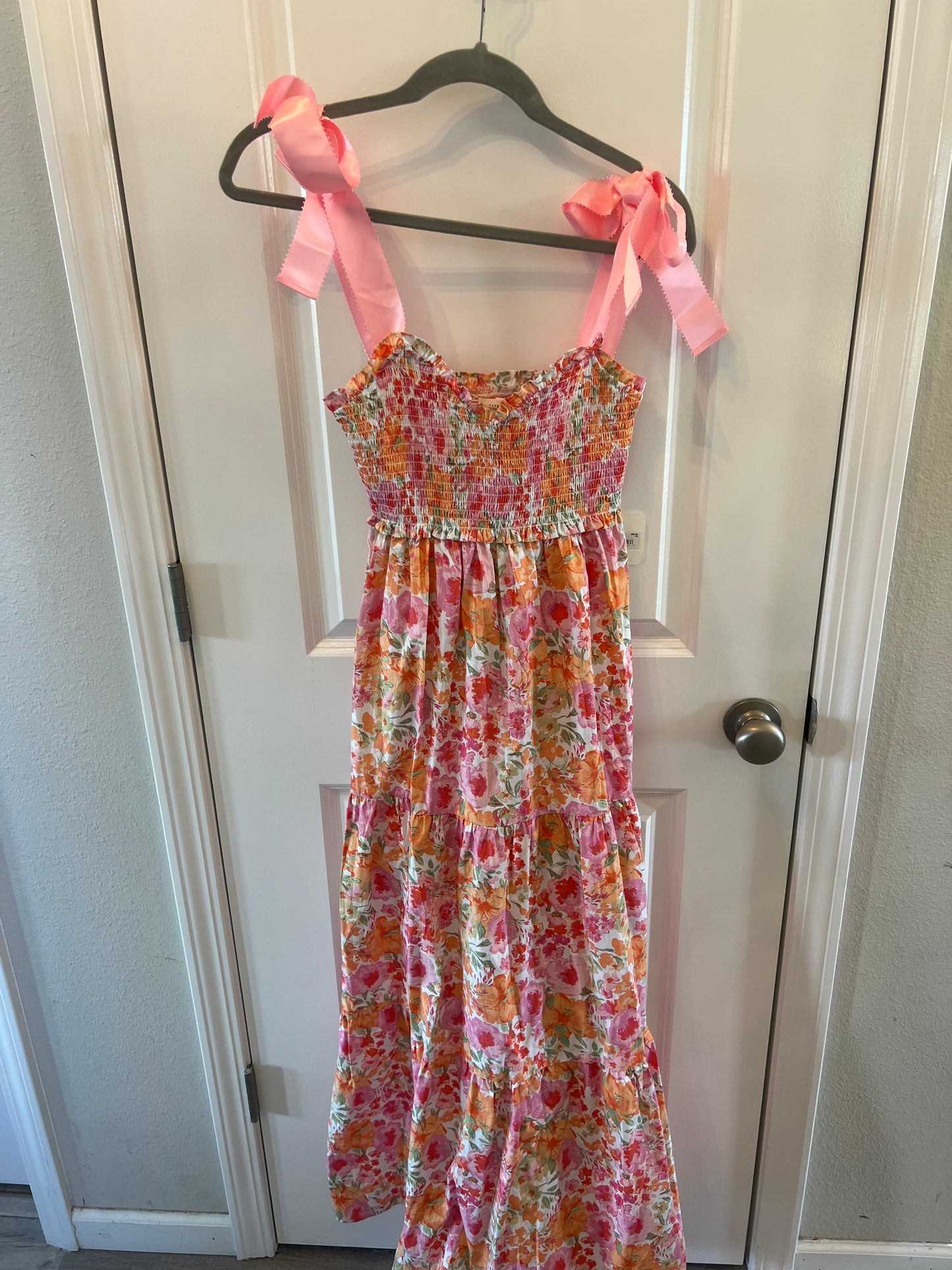 Addison Floral Maxi Dress Women’s XS Pink