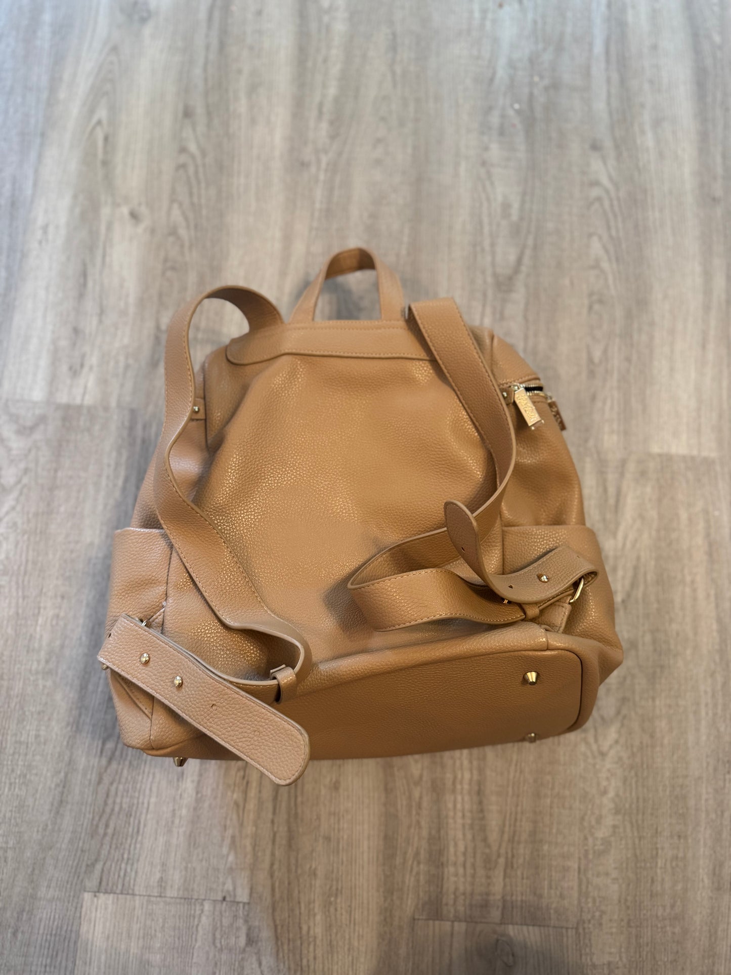 Luli Bebé Monaco Diaper Bag Latte Brown