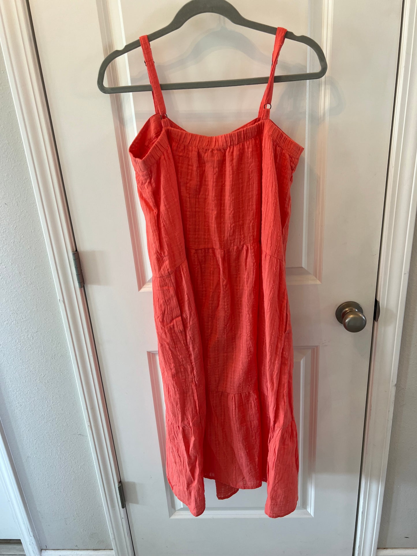 Knox Rose Summer Dress Women’s Size Medium Guava Jelly