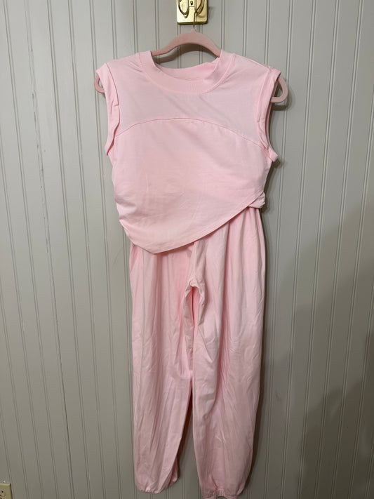 Matching Set Women’s Medium Pink