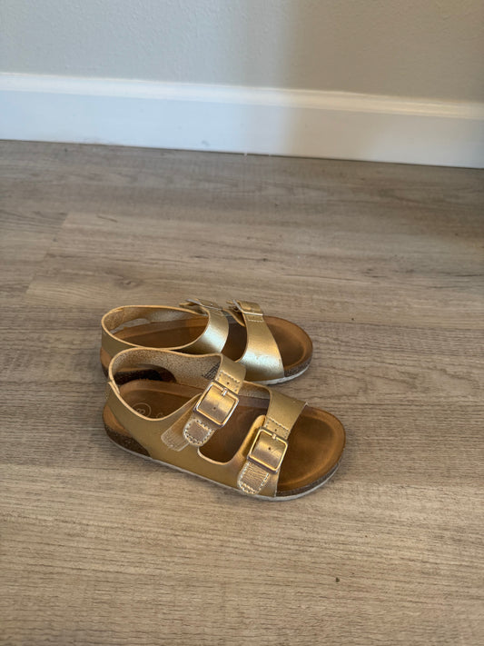 Toddler Girl Gold Sandals Size 8