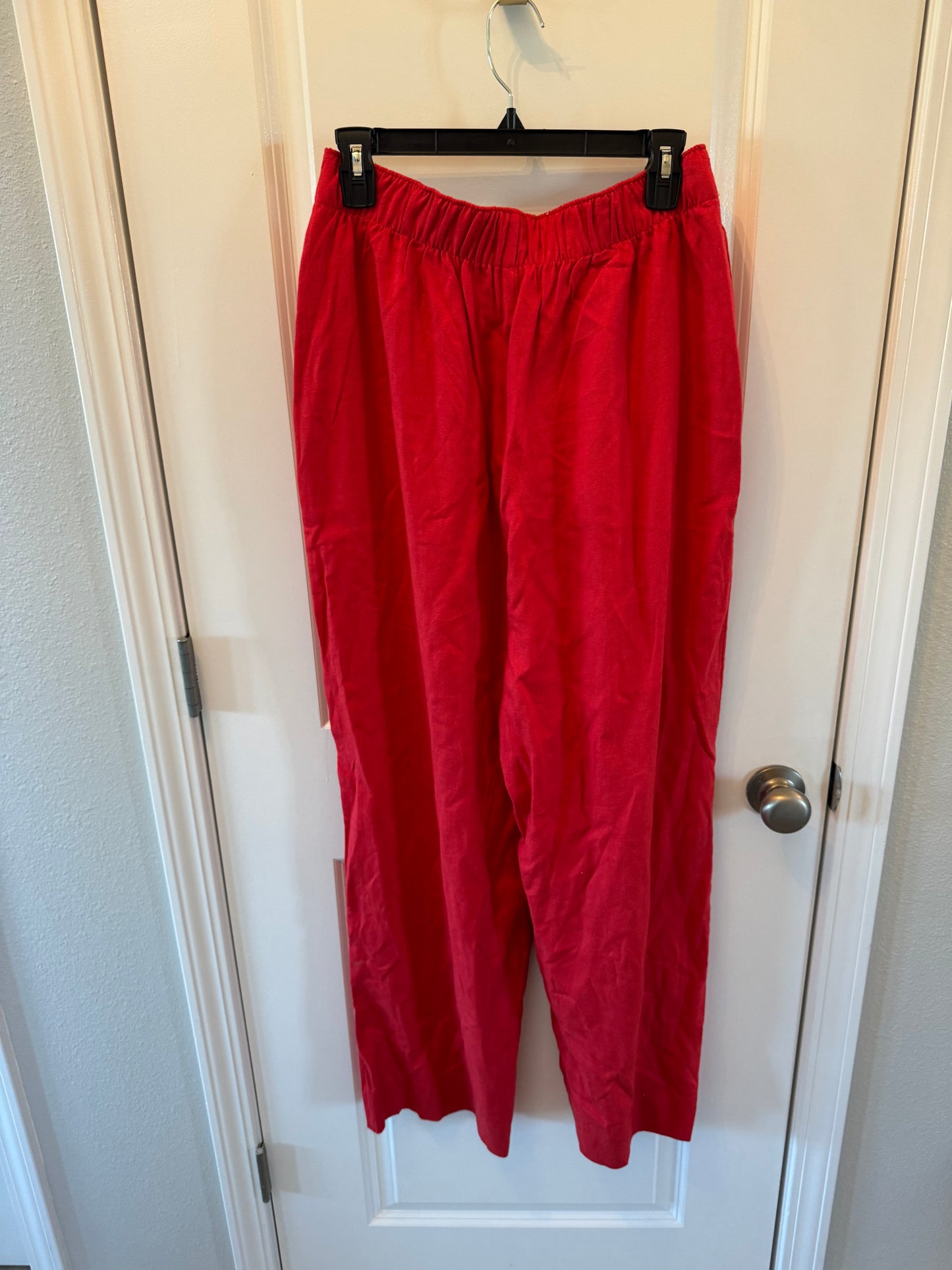 Abercrombie & Fitch Red Pants Size Medium Long