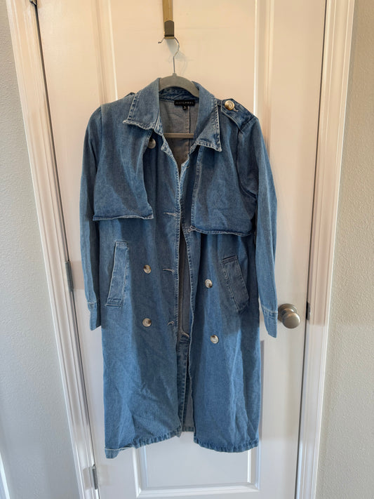 Denim Trench Women’s Small